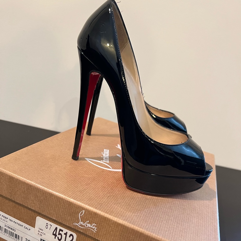 Christian Louboutin Black Stiletto Heels